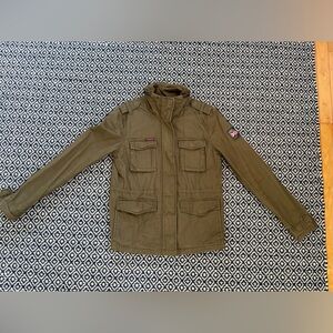 Superdry Olive Green Jacket . Size S